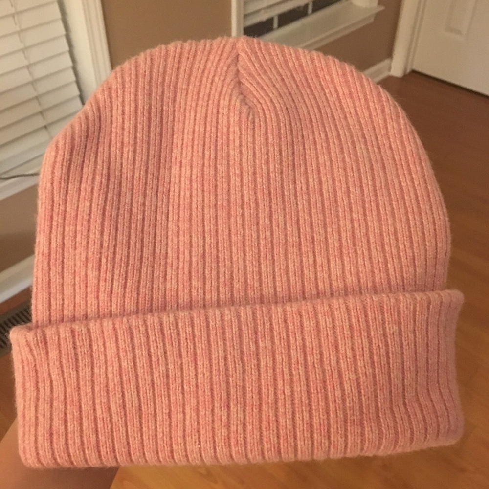 Pink winter hat